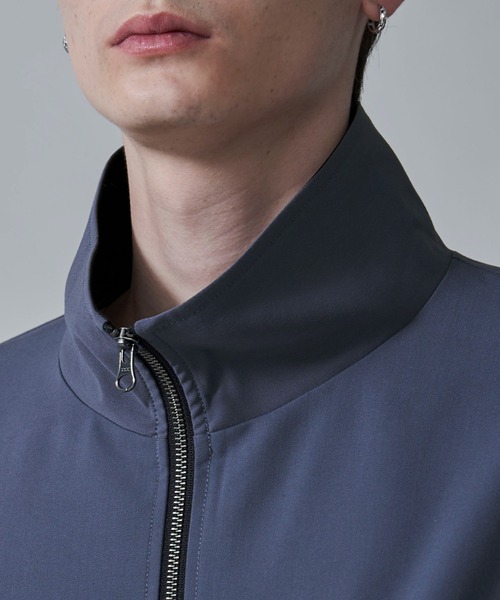 BROWNY（ブラウニー）の「BROWNY/TRスタンドブルゾン（ブルゾン・メンズ・ダークグレー/サックスブルー・MEDIUM/LARGE）」の5枚目の写真