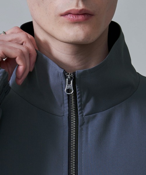 BROWNY（ブラウニー）の「BROWNY/TRスタンドブルゾン（ブルゾン・メンズ・ダークグレー/サックスブルー・MEDIUM/LARGE）」の6枚目の写真