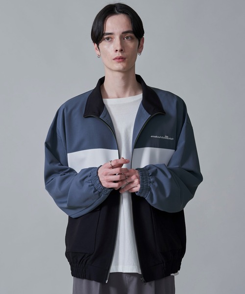 BROWNY（ブラウニー）の「BROWNY/TRスタンドブルゾン（ブルゾン・メンズ・ダークグレー/サックスブルー・MEDIUM/LARGE）」の15枚目の写真