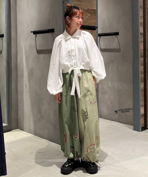 完売品　ロデオクラウンズ　パラシュートパンツ’25 現行 セール】パラシュートパンツ'25（その他パンツ）｜RODEO CROWNS WIDE