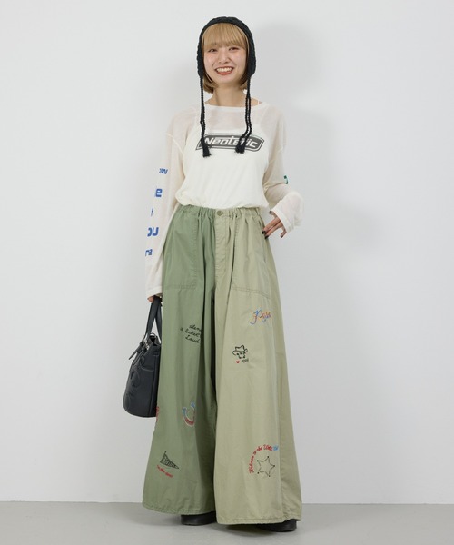ロデオクラウンズ　パラシュートパンツ RODEO CROWNS WIDE BOWL | パラシュートパンツ (パンツ ) |SHEL