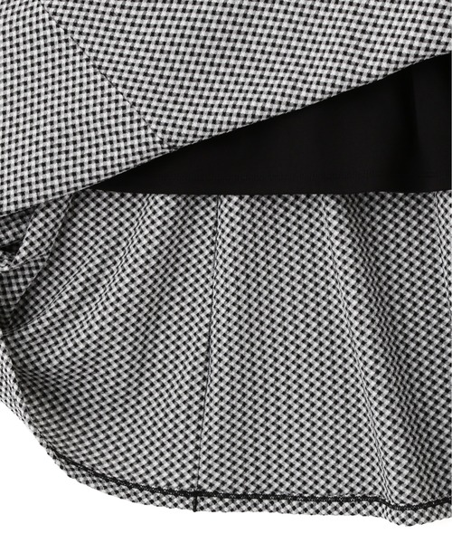 FREE'S MART（フリーズマート）の「【3サイズ展開XS-M】パネルフレアキャミワンピース【低身長サイズ有】（ワンピース・レディース・ホワイト/ブラック/ブラック系その他/ホワイト系その他・X-SMALL/SMALL/MEDIUM）」の14枚目の写真