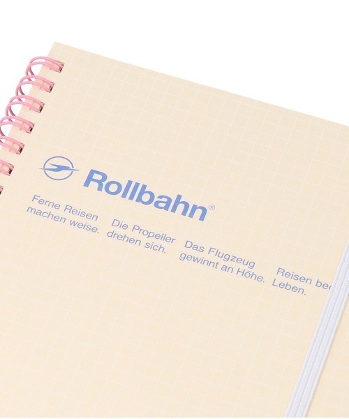 Rollbahn（ロルバーン）の「ロルバーン ポケット付メモ スコラ L（手帳/メモ帳・レディース・ライトグリーン/ライトイエロー/ベビーピンク/ライトブルー・FREE）」の6枚目の写真