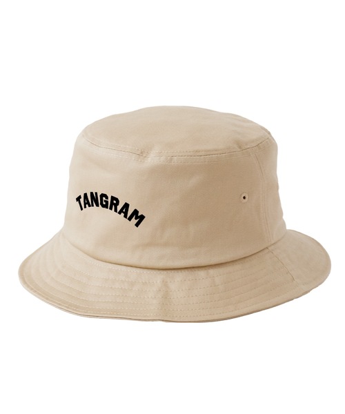 TANGRAM（タングラム）の「ZOZOTOWN 限定 ARCH LOGO BUCKET HAT（ハット・メンズ・ベージュ/ブラック・FREE）」の4枚目の写真