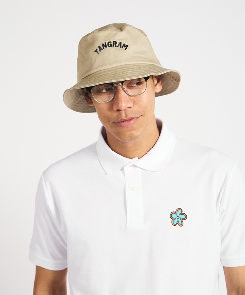 TANGRAM（タングラム）の「ZOZOTOWN 限定 ARCH LOGO BUCKET HAT（ハット・メンズ・ベージュ/ブラック・FREE）」の10枚目の写真