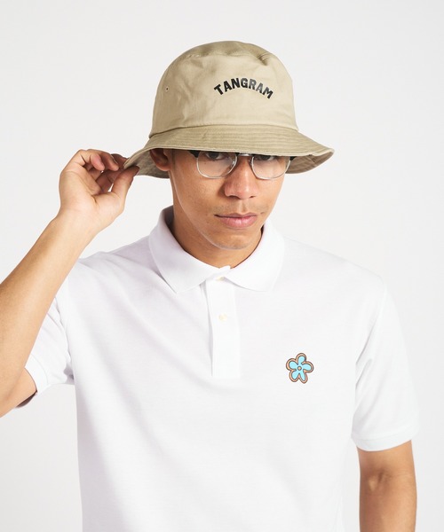 TANGRAM（タングラム）の「ZOZOTOWN 限定 ARCH LOGO BUCKET HAT（ハット・メンズ・ベージュ/ブラック・FREE）」の11枚目の写真