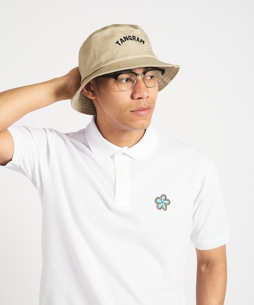 TANGRAM（タングラム）の「ZOZOTOWN 限定 ARCH LOGO BUCKET HAT（ハット・メンズ・ベージュ/ブラック・FREE）」の12枚目の写真