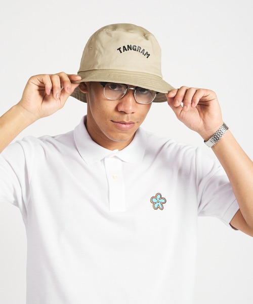 TANGRAM（タングラム）の「ZOZOTOWN 限定 ARCH LOGO BUCKET HAT（ハット・メンズ・ベージュ/ブラック・FREE）」の13枚目の写真