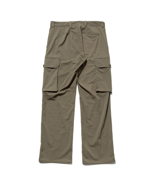 FACTOTUM（ファクトタム）の「【FACTOTUM】Nylon Water Repellent Military Cargo PT（カーゴパンツ・メンズ・カーキ/ブラック・44/46/48）」の4枚目の写真