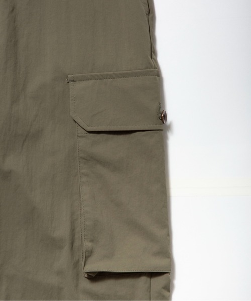 FACTOTUM（ファクトタム）の「【FACTOTUM】Nylon Water Repellent Military Cargo PT（カーゴパンツ・メンズ・カーキ/ブラック・44/46/48）」の8枚目の写真