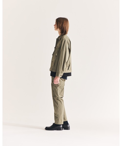 FACTOTUM（ファクトタム）の「【FACTOTUM】Nylon Water Repellent Military Cargo PT（カーゴパンツ・メンズ・カーキ/ブラック・44/46/48）」の13枚目の写真