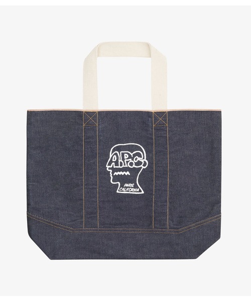 【希少】アーペーセー　デニムトートバッグ　cafeAPCパリ限定正規品 楽天市場】APC アーペーセー トートバッグ デニムトート デニム