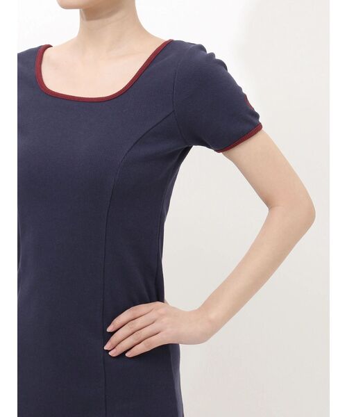 EVRIS（エヴリス）の「リンガーストラップミニワンピース（ワンピース・レディース・ブラック/ネイビー/ホワイト・FREE）」の15枚目の写真