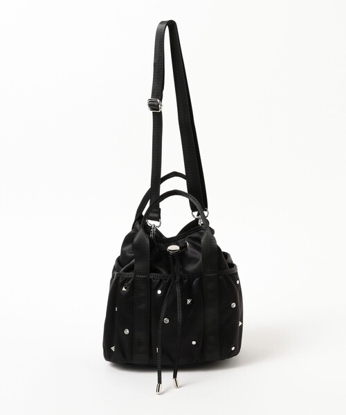 CONTROL FREAK(コントロールフリーク)の「CONTROL FREAK / スタッズ ミニ バッグ(トートバッグ・レディース・ブラウン/ブラック・ONE SIZE)」の13枚目の写真