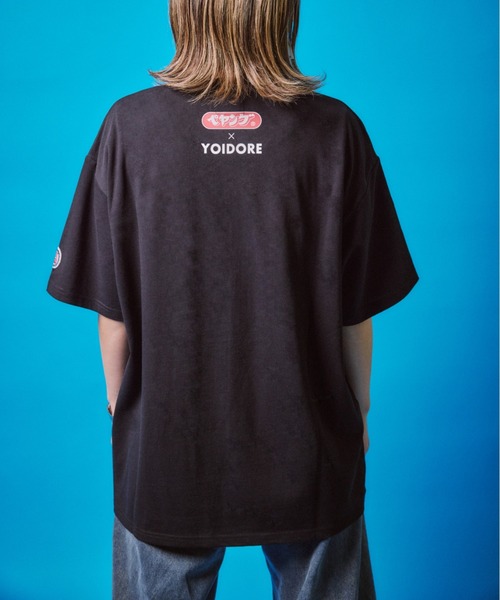 ＪＵＧＬＡＮＳ（ユグランス）の「【YOIDORE/ヨイドレ】ペヤングコラボ どれみTシャツ（Tシャツ/カットソー・メンズ・ブラック/ブルー/ホワイト・M/XL/L）」の8枚目の写真