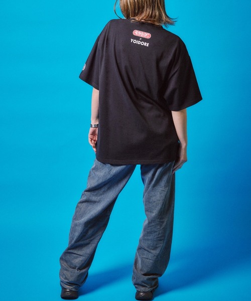 ＪＵＧＬＡＮＳ（ユグランス）の「【YOIDORE/ヨイドレ】ペヤングコラボ どれみTシャツ（Tシャツ/カットソー・メンズ・ブラック/ブルー/ホワイト・M/XL/L）」の7枚目の写真