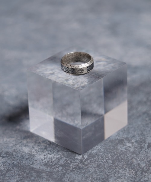 950 デザイン リング サイズ13 セール】高純度チタン デザインリング / High Purity Titanium