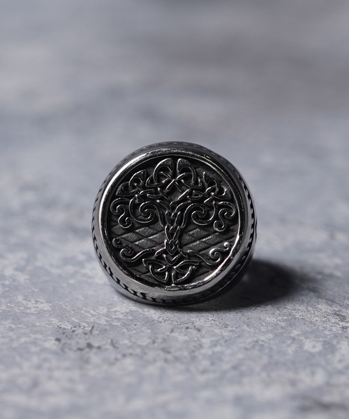 1111clothing(ワンフォークロージング)の「高純度チタン デザインリング / High Purity Titanium Design Ring(リング・メンズ・A/B・21号/18号/15号)」の5枚目の写真