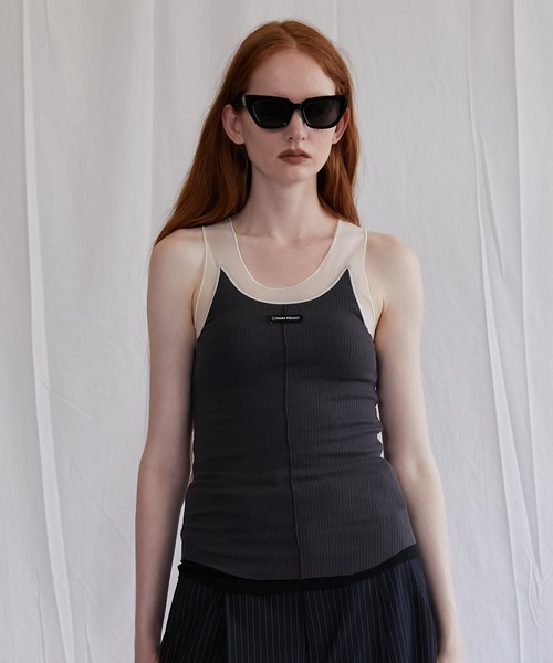 シルクテレコタンクトップ / Silk Teleco Tank Top（タンク