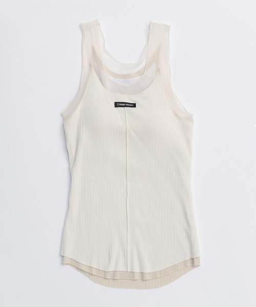 Pre-Order】シルクテレコタンクトップ / Silk Teleco Tank Top
