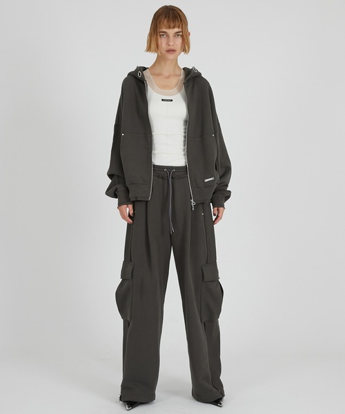 PRANK PROJECT（プランクプロジェクト）の「【Pre-Order】シルクテレコタンクトップ / Silk Teleco Tank Top（タンクトップ・レディース・グレー/ブラック/ホワイト・FREE）」の6枚目の写真