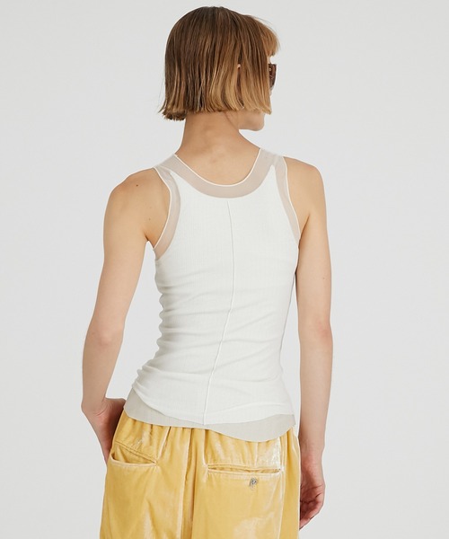 シルクテレコタンクトップ / Silk Teleco Tank Top（タンク