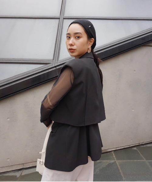 AMERI 3WAY LAYERED HOODIE アメリ 未使用 AMERI VINTAGEアメリ3WAY LAYERED HOODIE