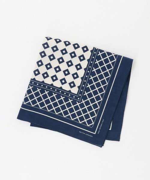 UNITED ARROWS（ユナイテッドアローズ）の「コモン バンダナ（バンダナ/スカーフ・メンズ・ブラック/ネイビー/グレー/イエロー・FREE）」の3枚目の写真