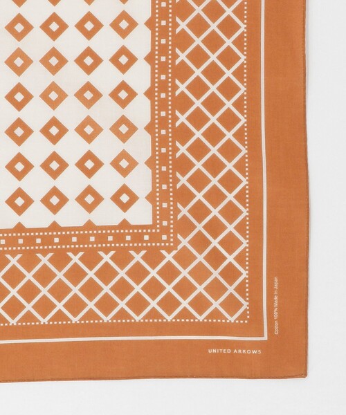 UNITED ARROWS（ユナイテッドアローズ）の「コモン バンダナ（バンダナ/スカーフ・メンズ・ブラック/ネイビー/グレー/イエロー・FREE）」の6枚目の写真