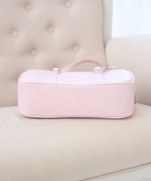 ems excite（エムズエキサイト）の「ロングハンドルボストン（ショルダーバッグ・レディース・ライトブラウン/ブラック/ピンク・ONE SIZE）」の15枚目の写真