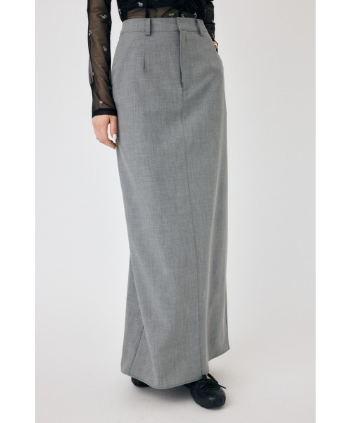 MOUSSY(マウジー)の「FLARE BACK マキシスカート(スカート・レディース・グレー/ブラック・1/2)」の8枚目の写真