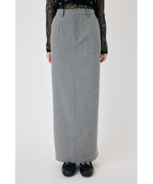 MOUSSY(マウジー)の「FLARE BACK マキシスカート(スカート・レディース・グレー/ブラック・1/2)」の9枚目の写真