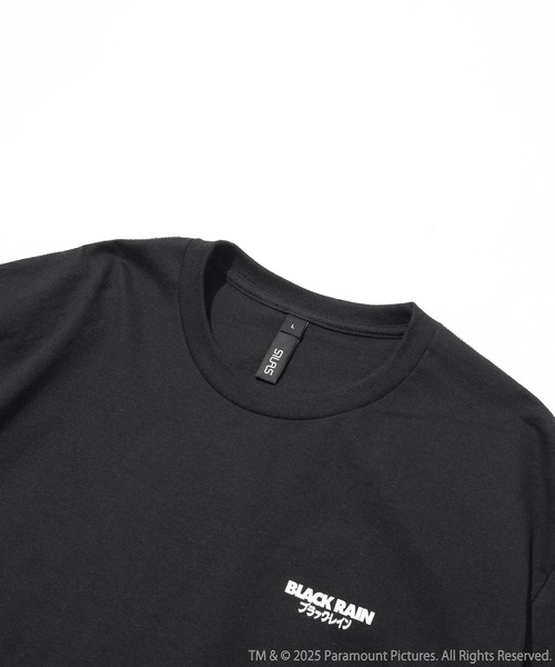 SSZ Slimer Tee ブラック Sサイズ SILAS】【BLACK RAIN】MONOCHROME PHOTOGRAPH KEN S/S TEE（T