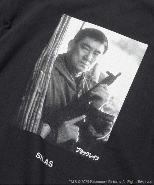 SILAS（サイラス）の「【SILAS】【BLACK RAIN】MONOCHROME PHOTOGRAPH KEN S/S TEE（Tシャツ/カットソー・メンズ・ブラック/ホワイト・M/L/XL）」の14枚目の写真