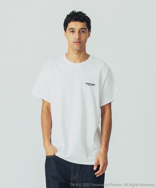 SILAS】【BLACK RAIN】MONOCHROME PHOTOGRAPH KEN S/S TEE（T