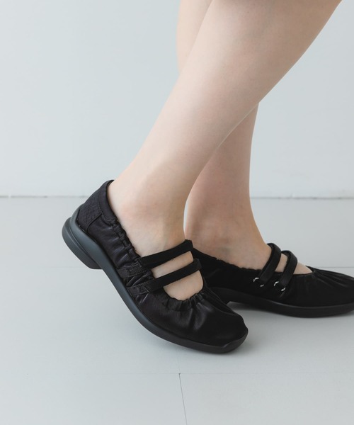 RODE SKO（ロデスコ）の「メリージェーンスニーカー（スニーカー・レディース・ブラック/オフホワイト・36/37/38）」の8枚目の写真