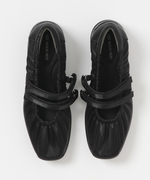 RODE SKO（ロデスコ）の「メリージェーンスニーカー（スニーカー・レディース・ブラック/オフホワイト・36/37/38）」の17枚目の写真