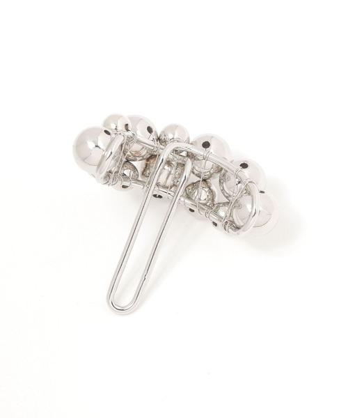 LOWRYS FARM(ローリーズファーム)の「ボールデザインヘアカフ 452009(ヘアゴム・レディース・クリア/シルバー・FREE)」の2枚目の写真