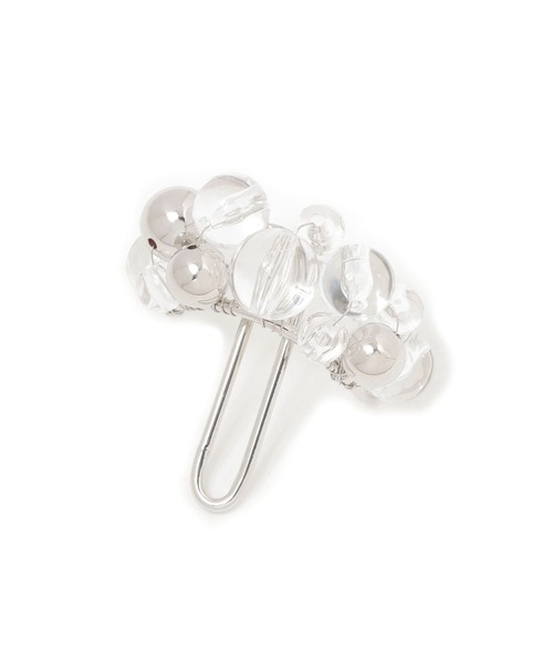 LOWRYS FARM(ローリーズファーム)の「ボールデザインヘアカフ 452009(ヘアゴム・レディース・クリア/シルバー・FREE)」の1枚目の写真