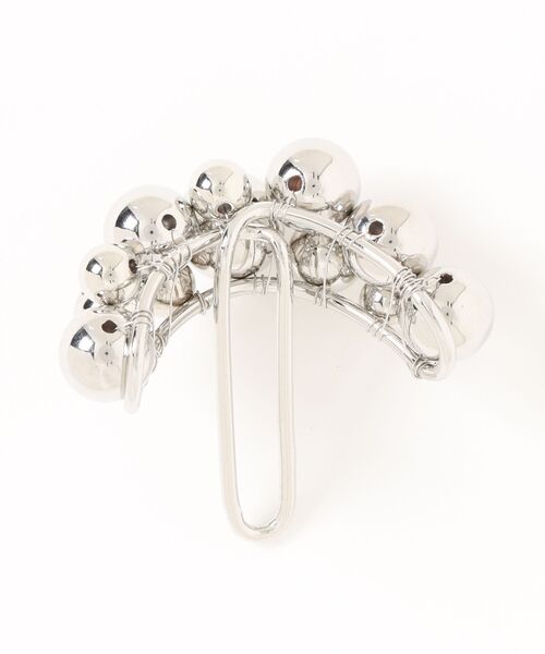 LOWRYS FARM(ローリーズファーム)の「ボールデザインヘアカフ 452009(ヘアゴム・レディース・クリア/シルバー・FREE)」の3枚目の写真