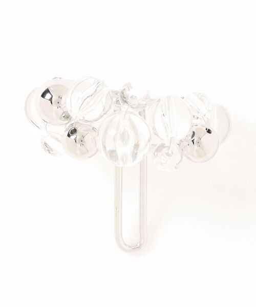 LOWRYS FARM(ローリーズファーム)の「ボールデザインヘアカフ 452009(ヘアゴム・レディース・クリア/シルバー・FREE)」の5枚目の写真