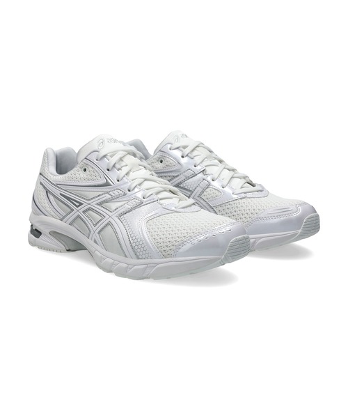 ASICS(アシックス)の「GEL-DS TRAINER 14 / ゲルディーエス トレーナー 14(スニーカー・メンズ・ホワイト×シルバー・25/24/29/29.5/28.5/27/28/24.5/26/23.5/27.5/26.5/25.5/23)」の1枚目の写真