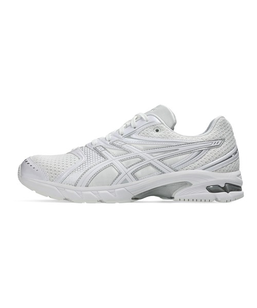 ASICS(アシックス)の「GEL-DS TRAINER 14 / ゲルディーエス トレーナー 14(スニーカー・メンズ・ホワイト×シルバー・25/24/29/29.5/28.5/27/28/24.5/26/23.5/27.5/26.5/25.5/23)」の2枚目の写真