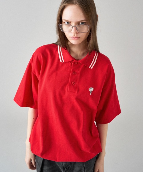 MILAN ポロシャツ 赤 公式 AC Milan Polos | DAZN