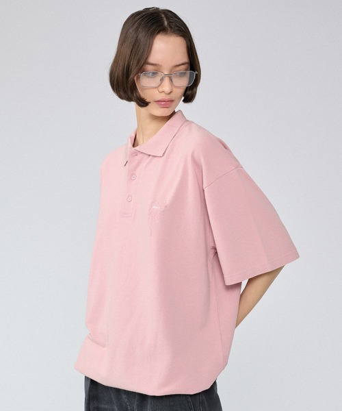 kolor ポロシャツ 鹿の子 セール】MOSS STITCH DRAW CODE POLO SHIRT / ドローコード