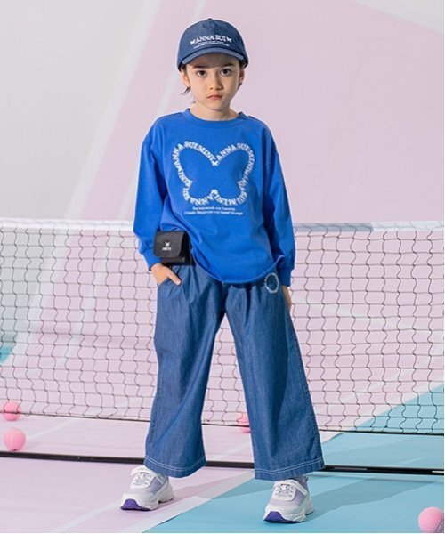 ベルトポーチつきワイドパンツ