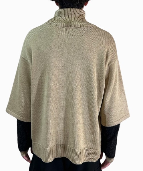 masterkey(マスターキー)の「mn3110-CANNON タートルニット(ニット/セーター・メンズ・ベージュ/グリーン/ブラック・1/2)」の6枚目の写真