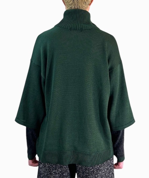 masterkey(マスターキー)の「mn3110-CANNON タートルニット(ニット/セーター・メンズ・ベージュ/グリーン/ブラック・1/2)」の16枚目の写真