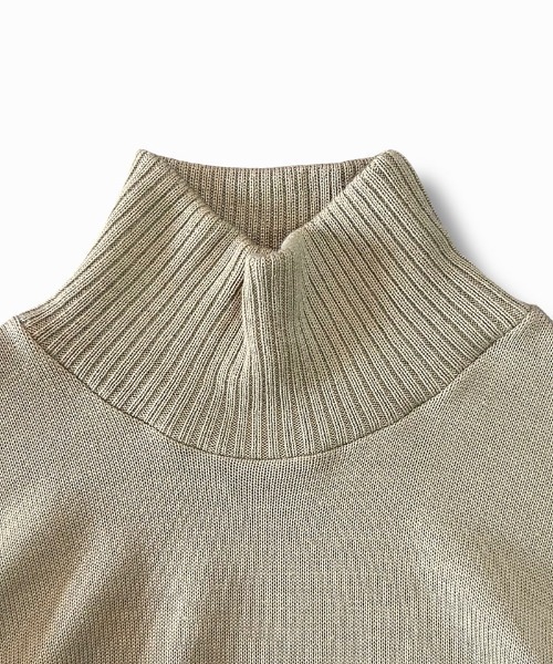 masterkey(マスターキー)の「mn3110-CANNON タートルニット(ニット/セーター・メンズ・ベージュ/グリーン/ブラック・1/2)」の20枚目の写真