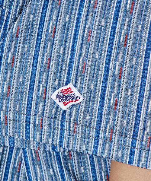 tシャツ 「JEMORGAN LONG JOHNS/ジェーイーモーガンロングジョーンズ」ワッフル パターンTシャツ JF035-224/半袖/ワッフル JEMORGAN LONG JOHNS(ジェーイーモーガンロングジョーンズ
